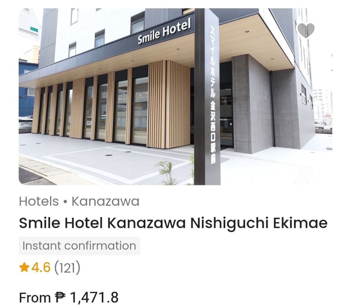 Smile Hotel Kanazawa [KANAZAWA]