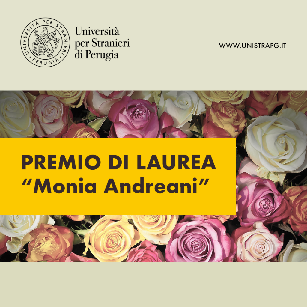 premio di laurea monia andreani