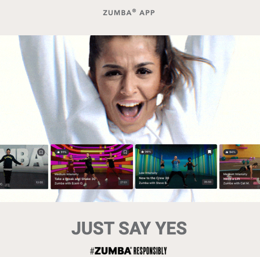 Now LIVE: the Zumba App! 🎉📱