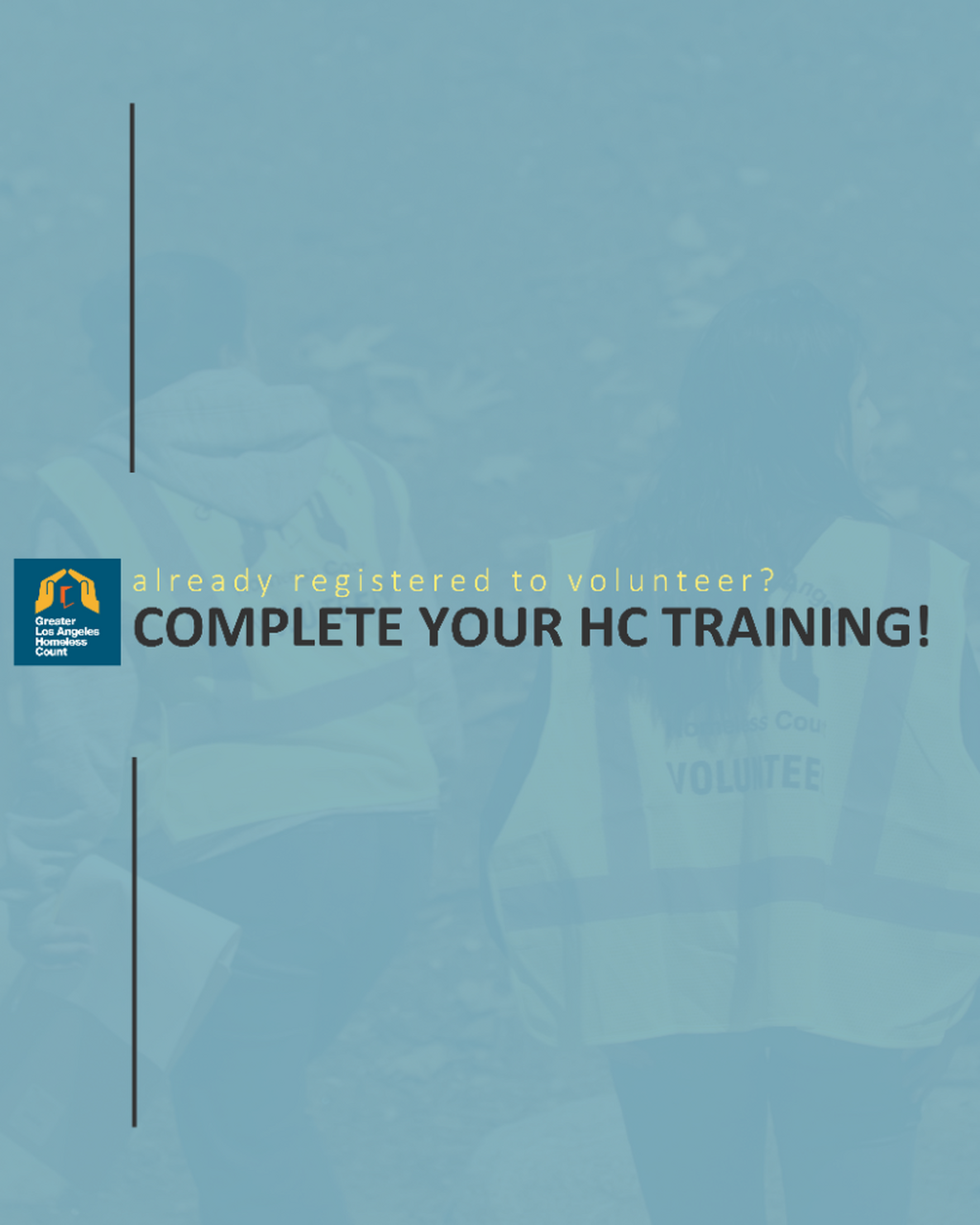 homeless count volunteer training