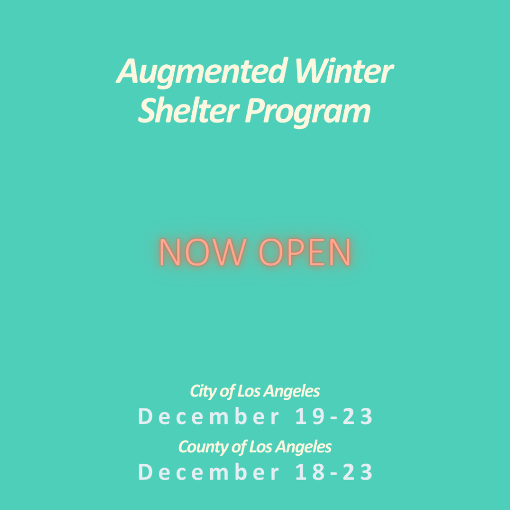 Augmented Winter Shelter Program