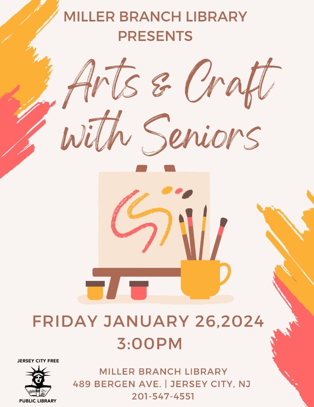 Arts & Craft with Seniors In-Person