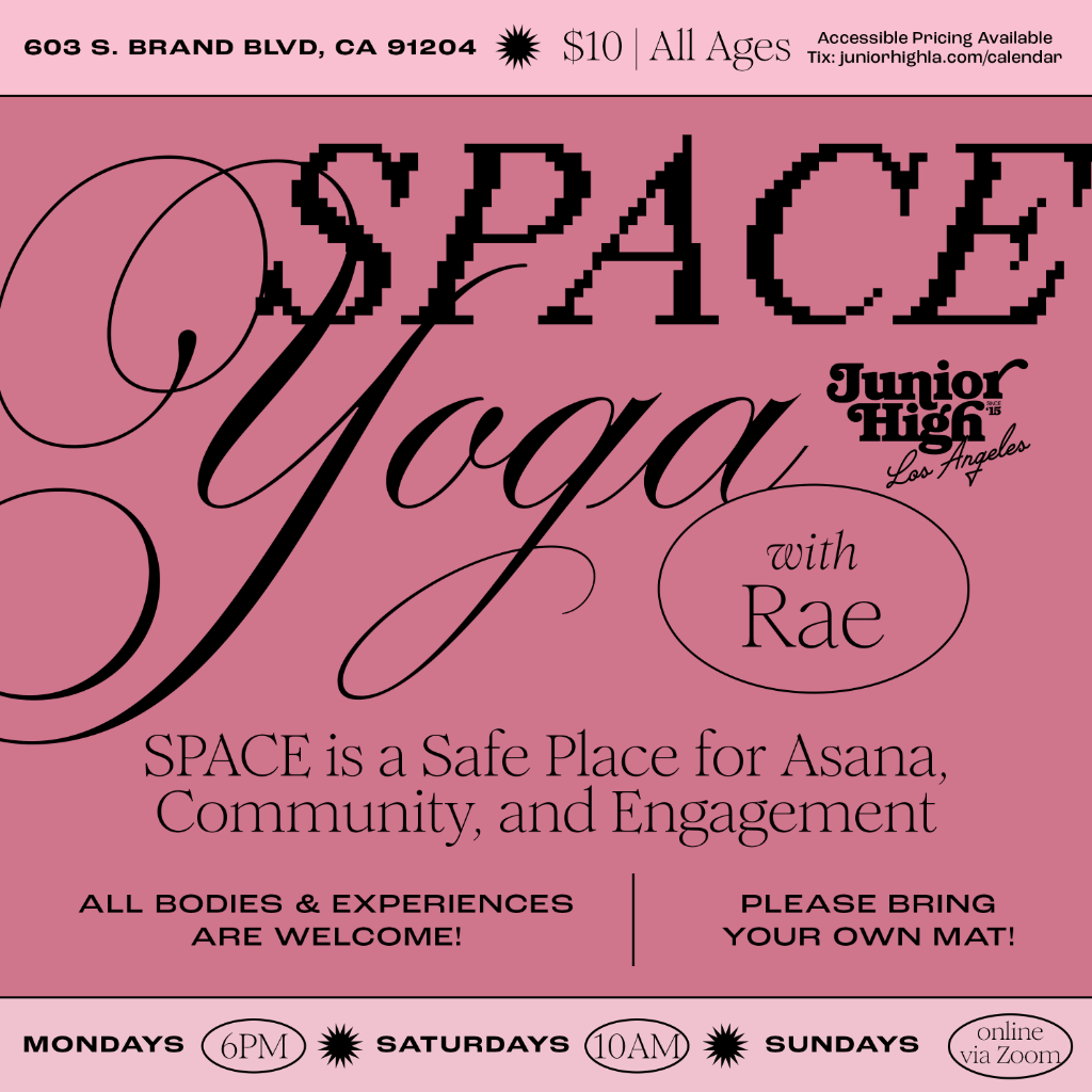 SPACE | YOGA WITH RAE