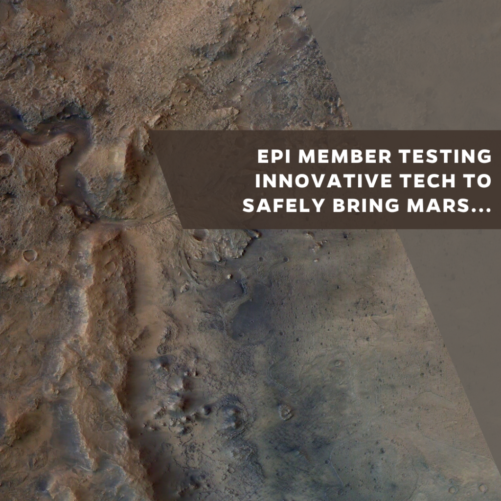 EPI member testing innovative tech to safely bring Mars samples home 