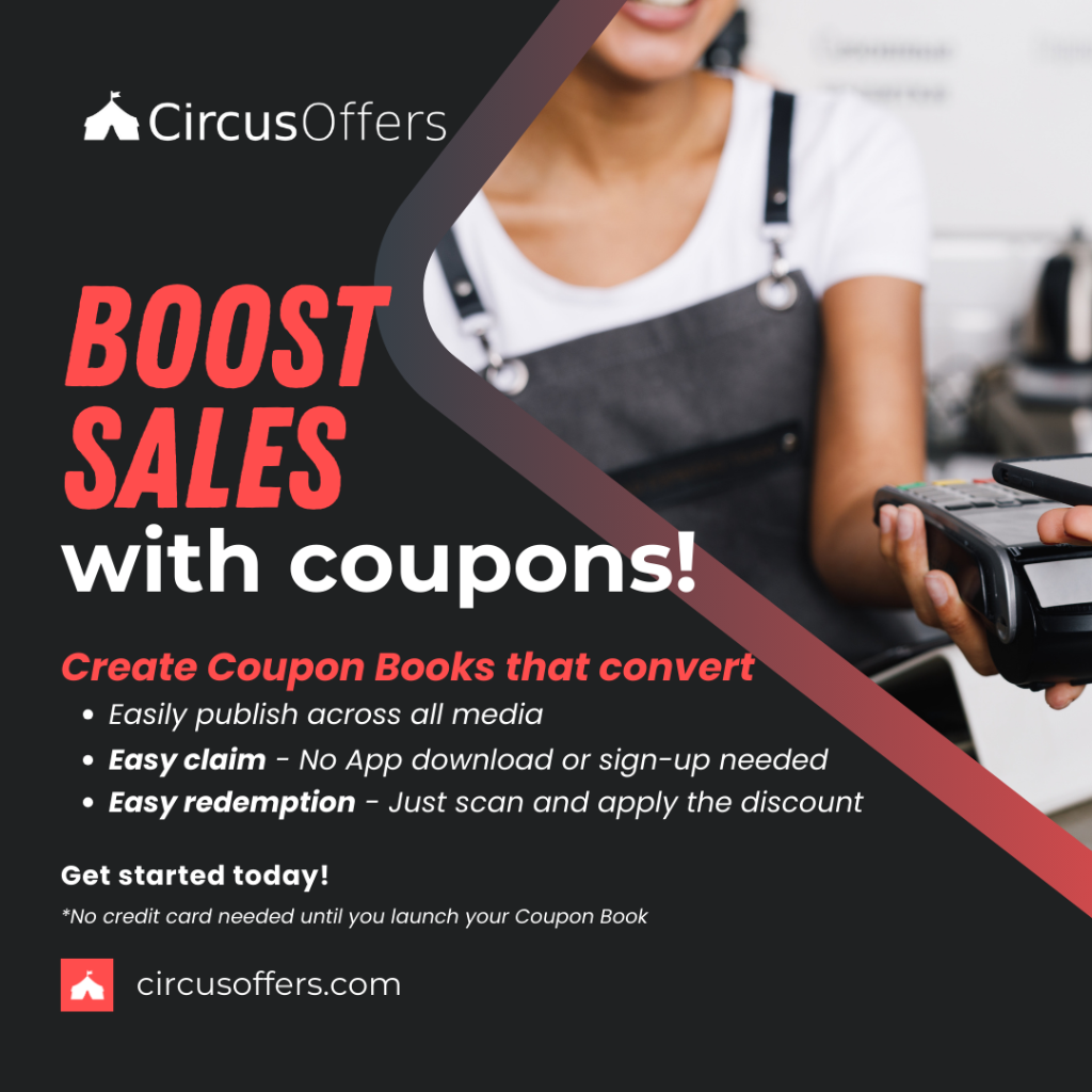 Boost Sales with coupons!