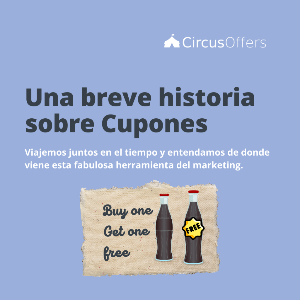 Una breve historia sobre cupones