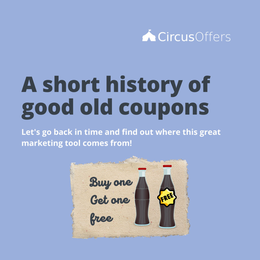 A short history of good old coupons