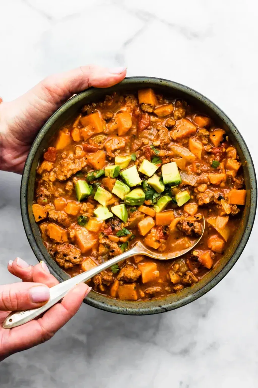 Chipotle Sweet Potato Chili Recipe (Slow Cooker)