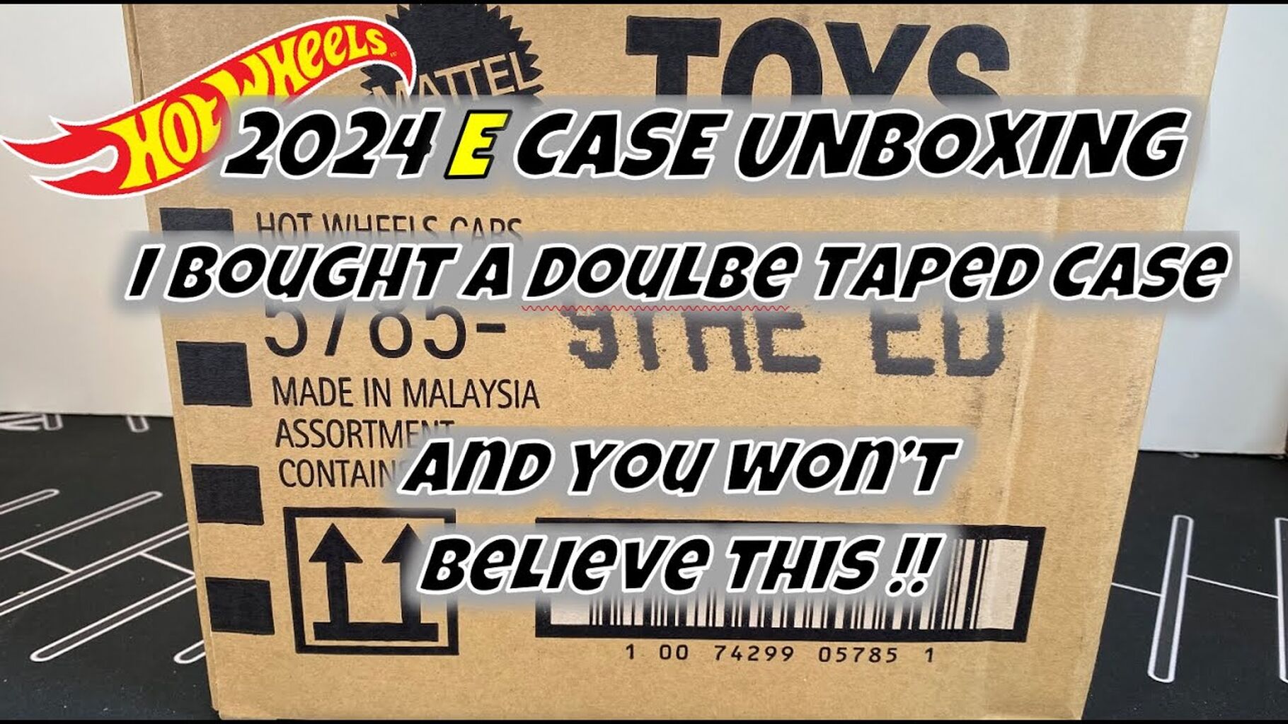 DOES IT MATTER? Hot Wheels 2024 E Case Double TAPED #unboxing #fyp