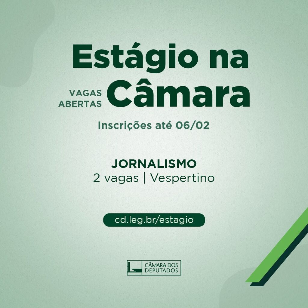 Est&aacute;gio na C&acirc;mara