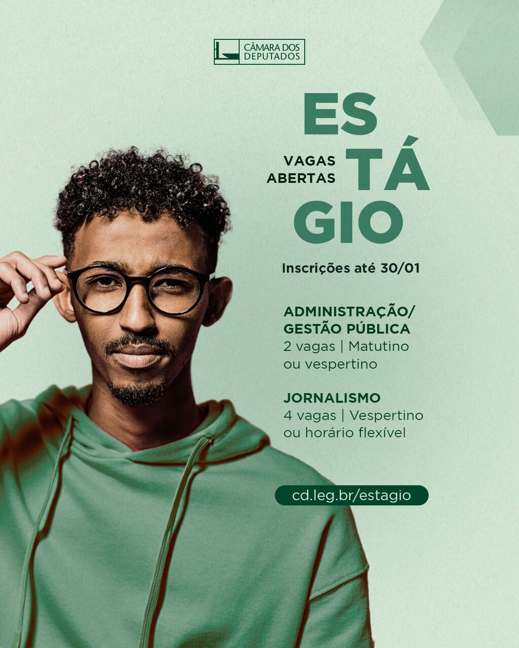 Est&aacute;gio na C&acirc;mara
