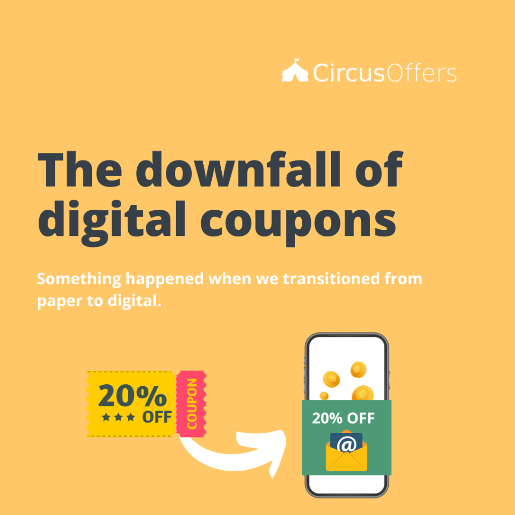 The downfall of digital coupons