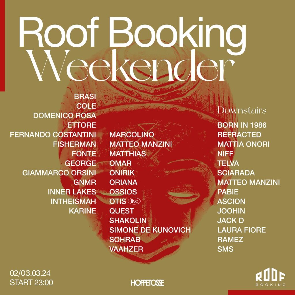 Roof Booking Weekender 2024