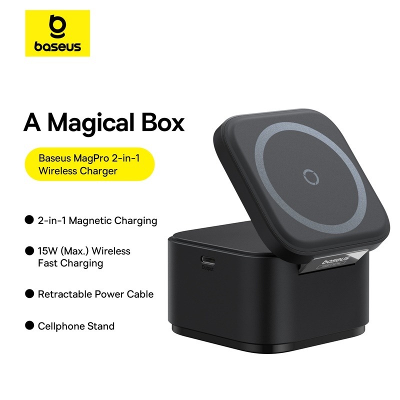 Baseus MagPro 2 in 1Wireless Charger.