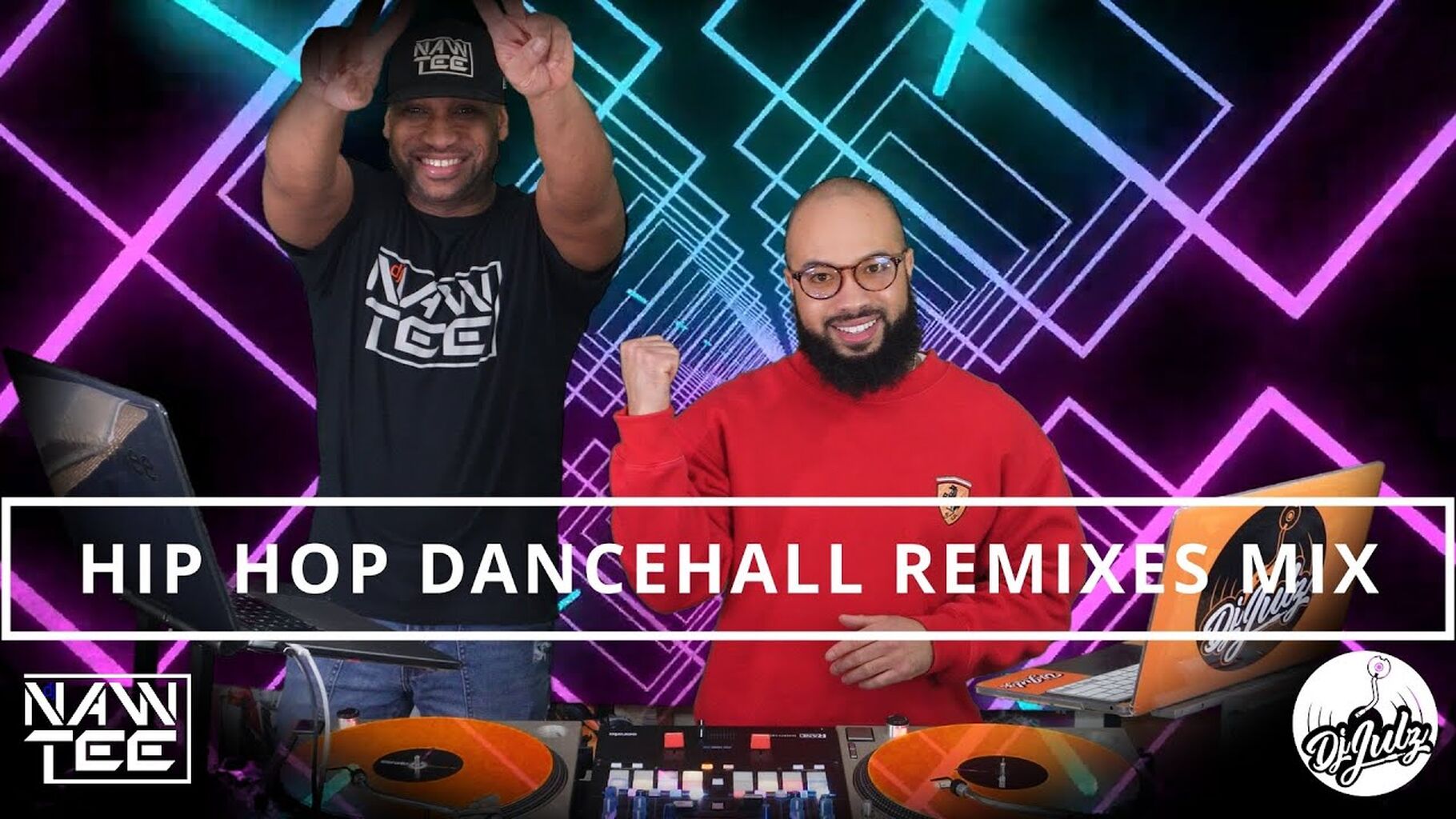 Hip Hop Dancehall Remixes Mix | Dj Nawtee x Dj Julz B2B (Video)