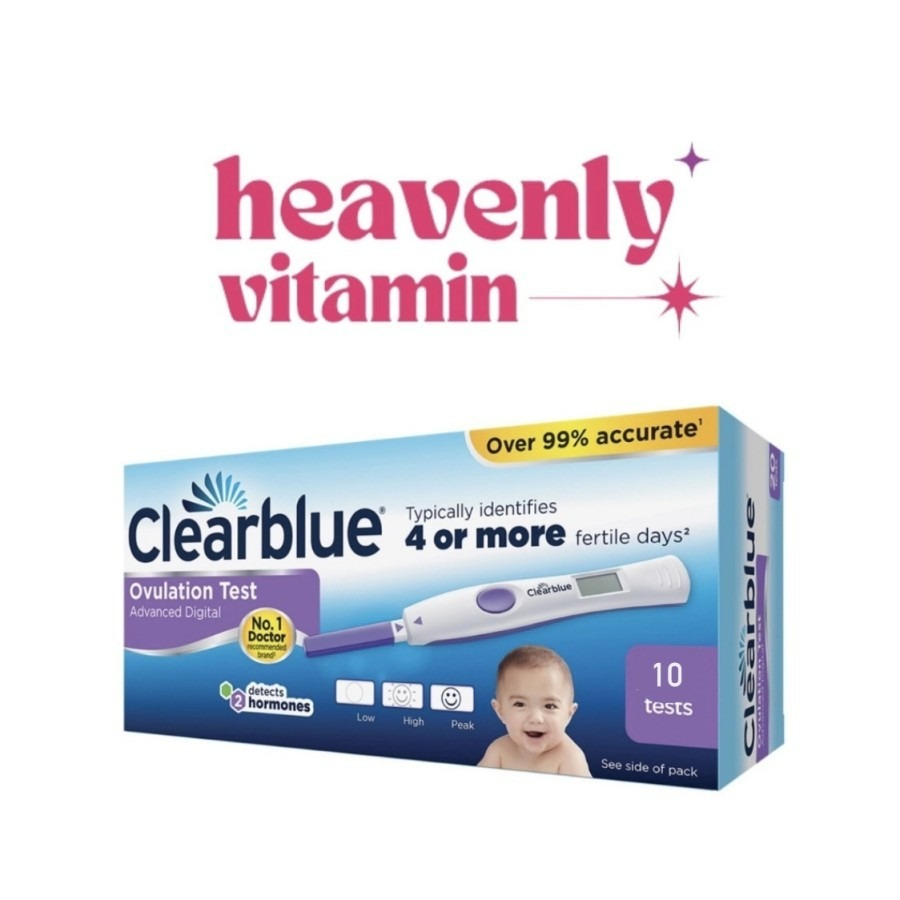 ClearBlue Advanced Digital Ovulation test - isi 10 test - 10 test