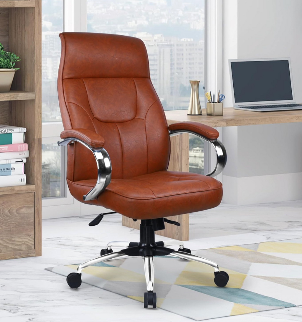 Ergonomic Leatherette office chair 