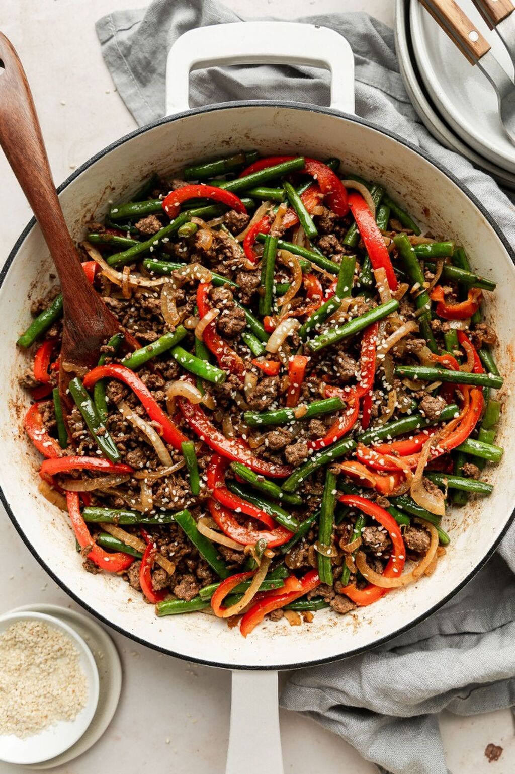 Ground Beef Stir Fry