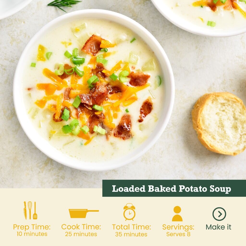 Loaded Baked Potato Soup
