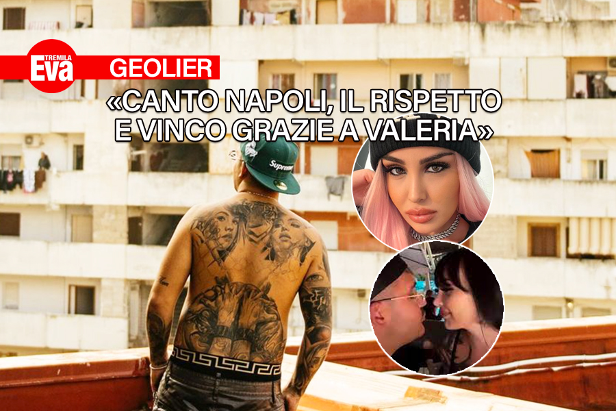 Geolier, il ragazzo di Secondigliano che quando parte non scorda mai il profumo della donna che ama: &laquo;io per me, tu per te, ma io vivo soltanto per Valeria&raquo; - EvaTremila