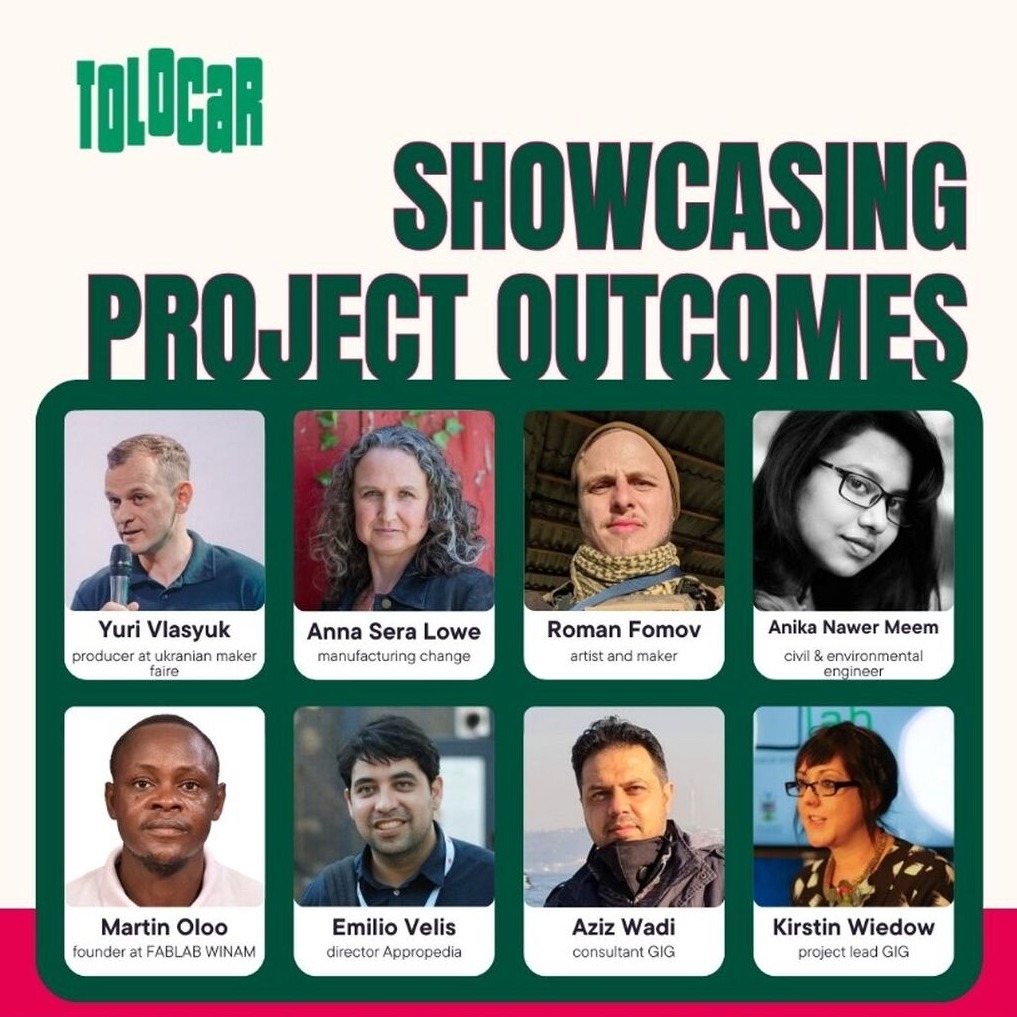 Showcasing Project Tolocar Outcomes - Call 2 - Registration