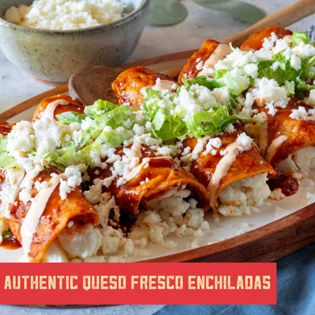 Queso Fresco Enchiladas
