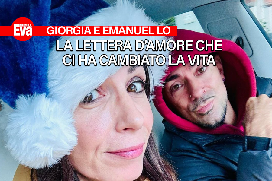 L'amore tra Giorgia ed Emanuel Lo dura da 20 anni ed &egrave; iniziato con una lettera d'amore: &laquo;Ti ricordi, tu non mi guardavi ed io ti ho lasciato un biglietto sotto la porta del camerino&raquo; - EvaTremila