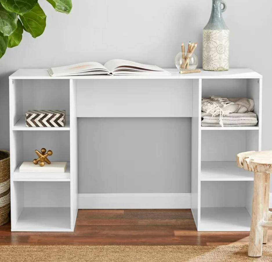 desk with storage cubes $64 (variety colors)