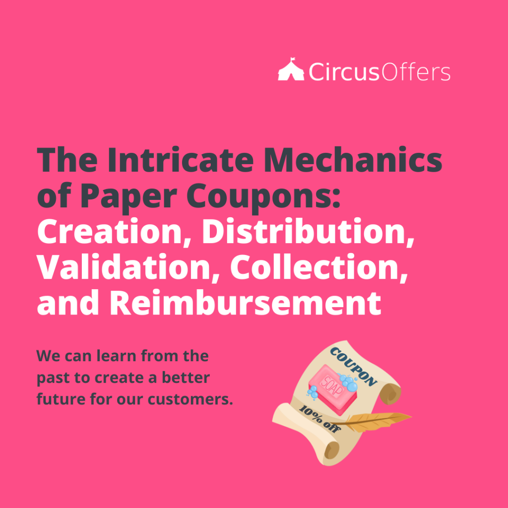 The Intricate Mechanics of Paper Coupons: Creation, Distribution, Validation, Collection, and Reimbursement