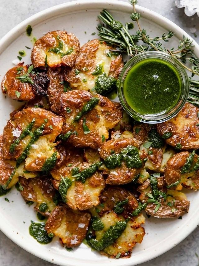 Crispy Smashed Potatoes
