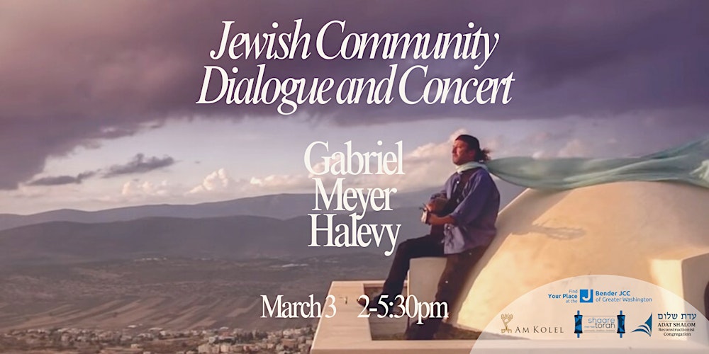 Jewish Community Dialogue and Concert - 3/3