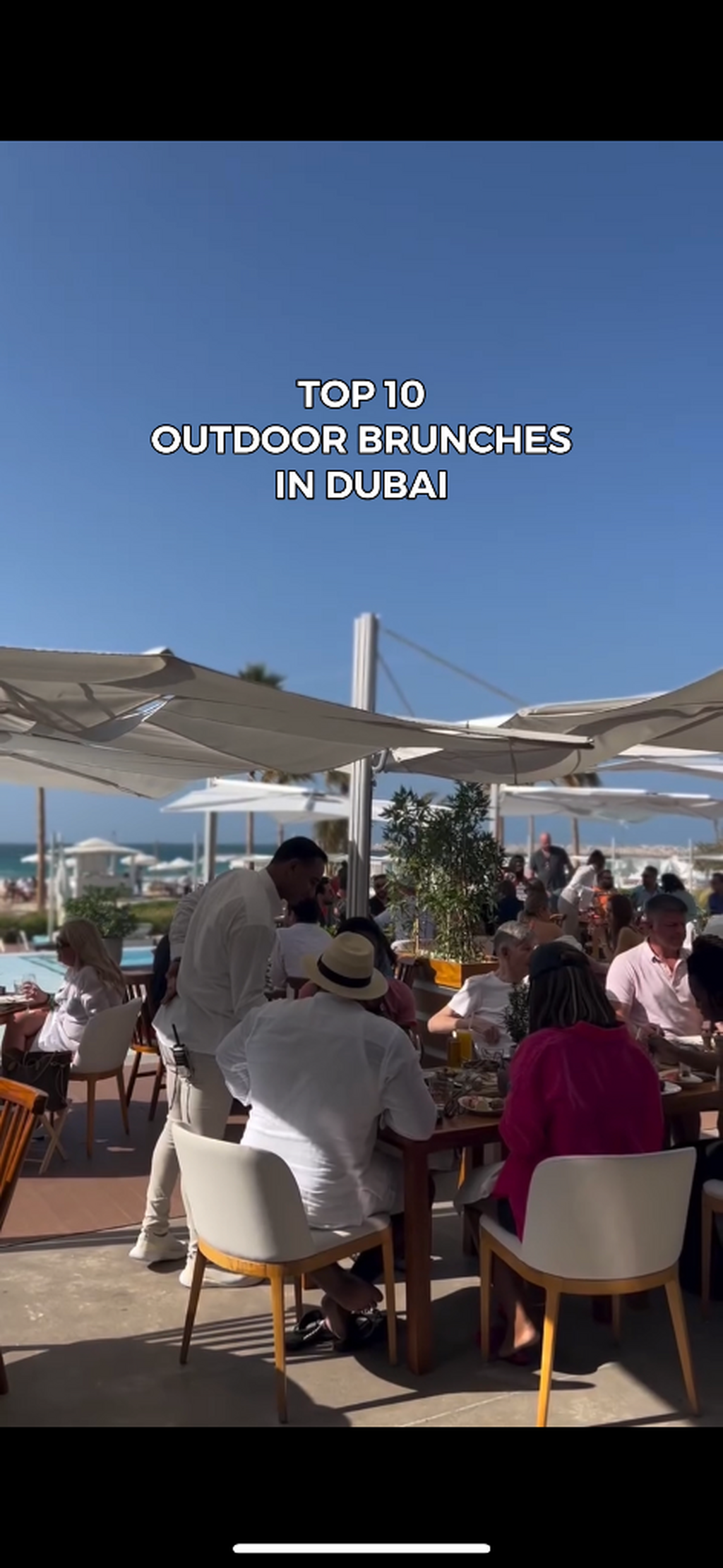 Top 10 Outdoor Brunches in Dubai