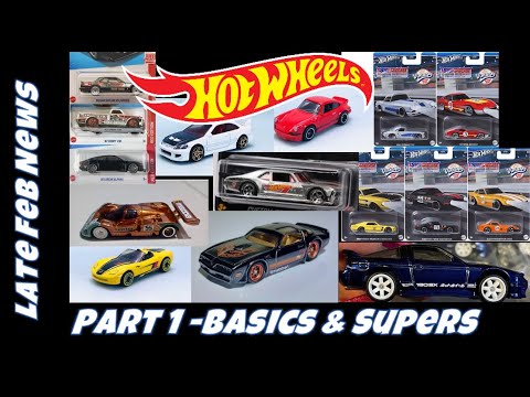 Hot Wheels News for Late Feb 2024: Mainlines and Supers #fyp #supertreasurehunt