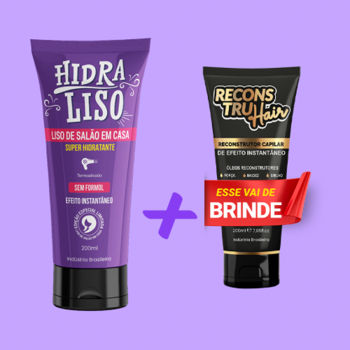 1 HIDRALISO + Reconstruhair brinde
