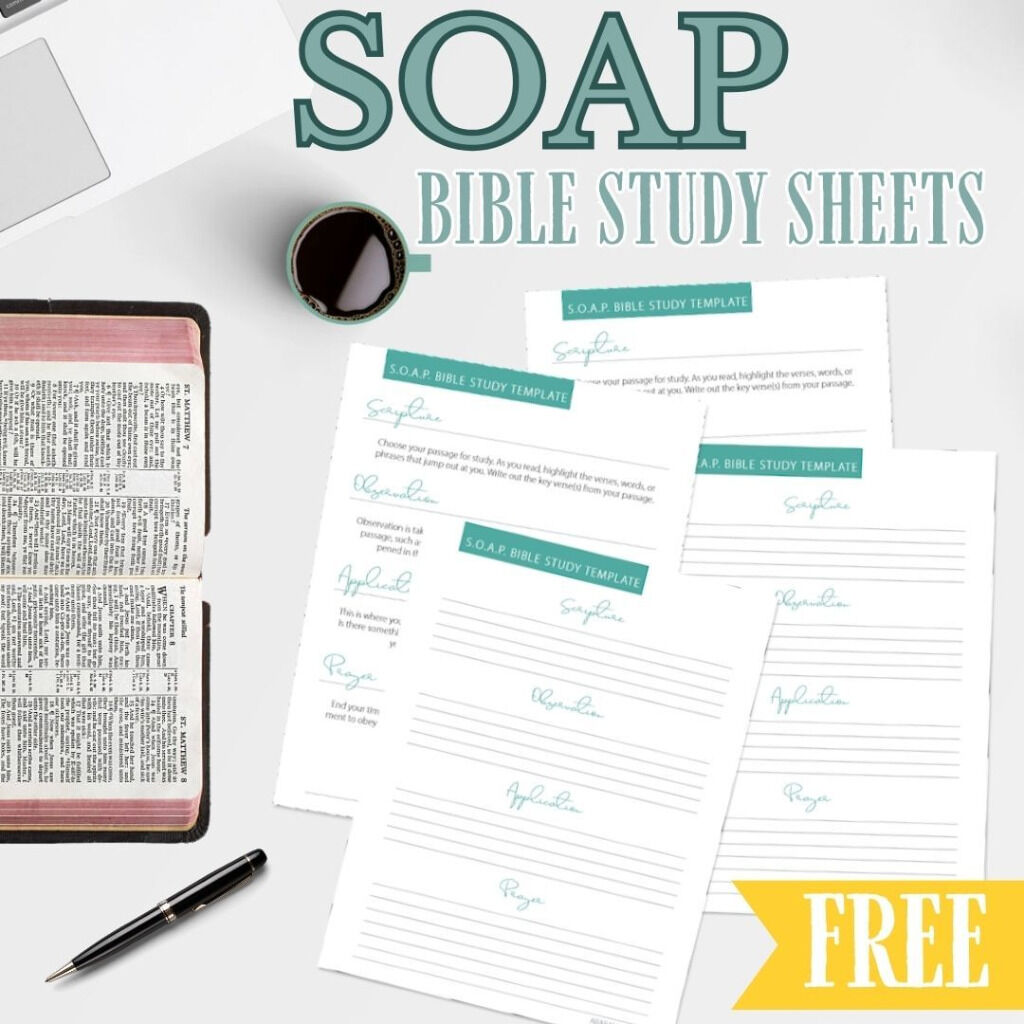 SOAP - Bible Study Method Sheets