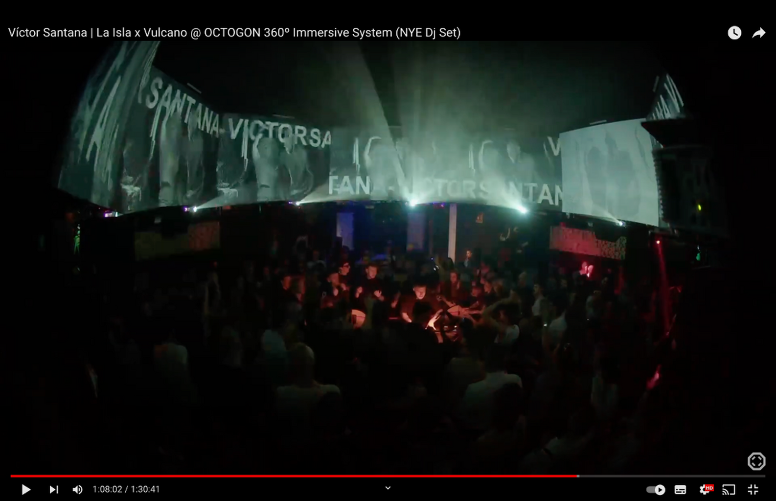 Victor Santana DJ Set @ Octogon360 Madrid x La Isla x Vulcano AVZ