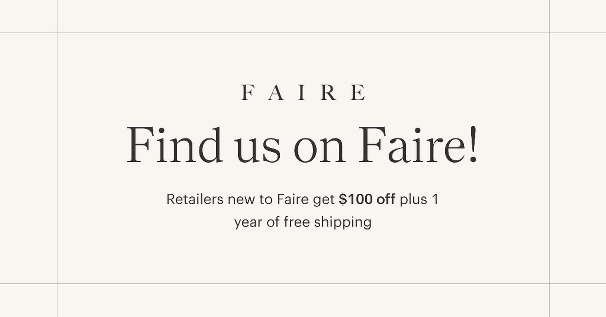 Find us on FAIRE!