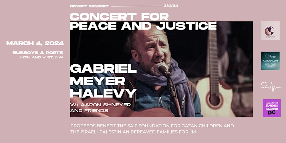 Concert for Peace and Justice - 3/4
