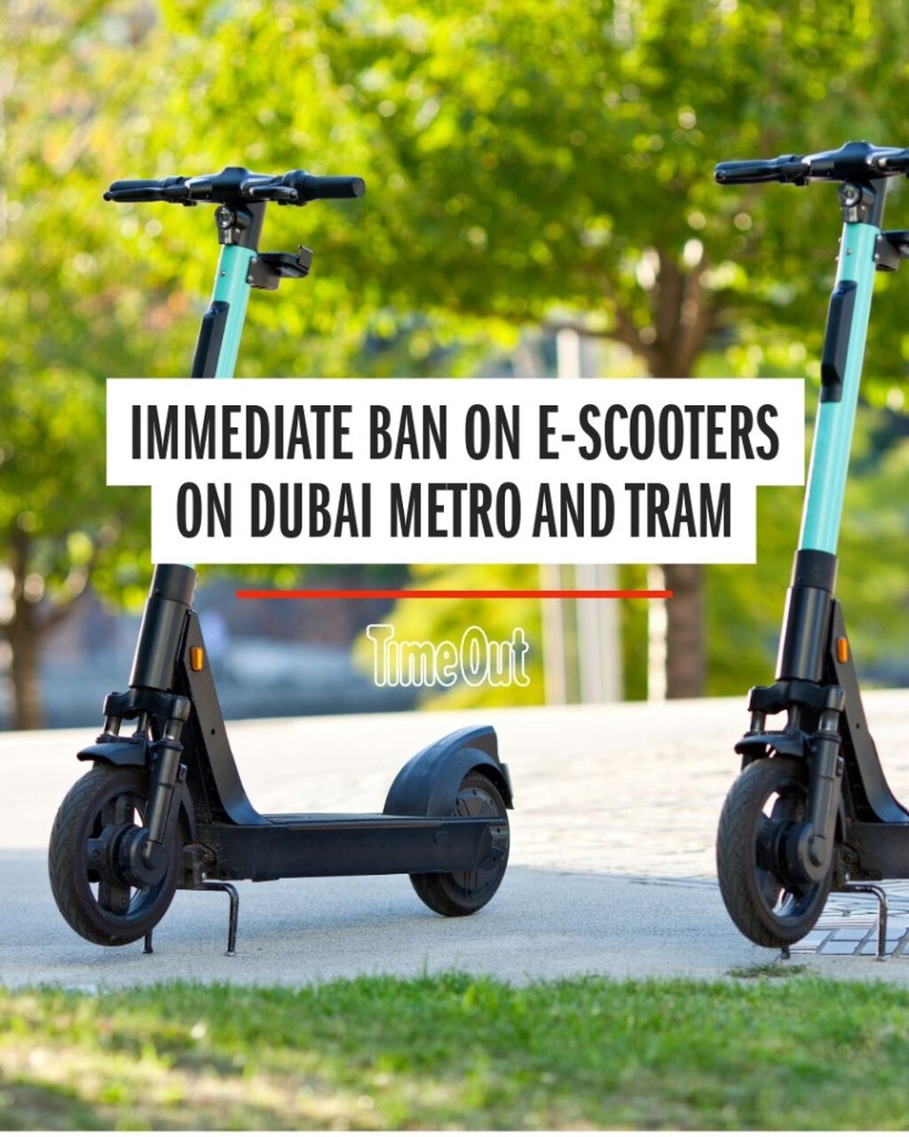 Ban on escooters 