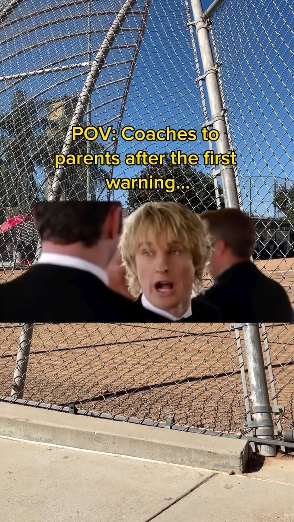 POV: Coaches to parents after the first warning...