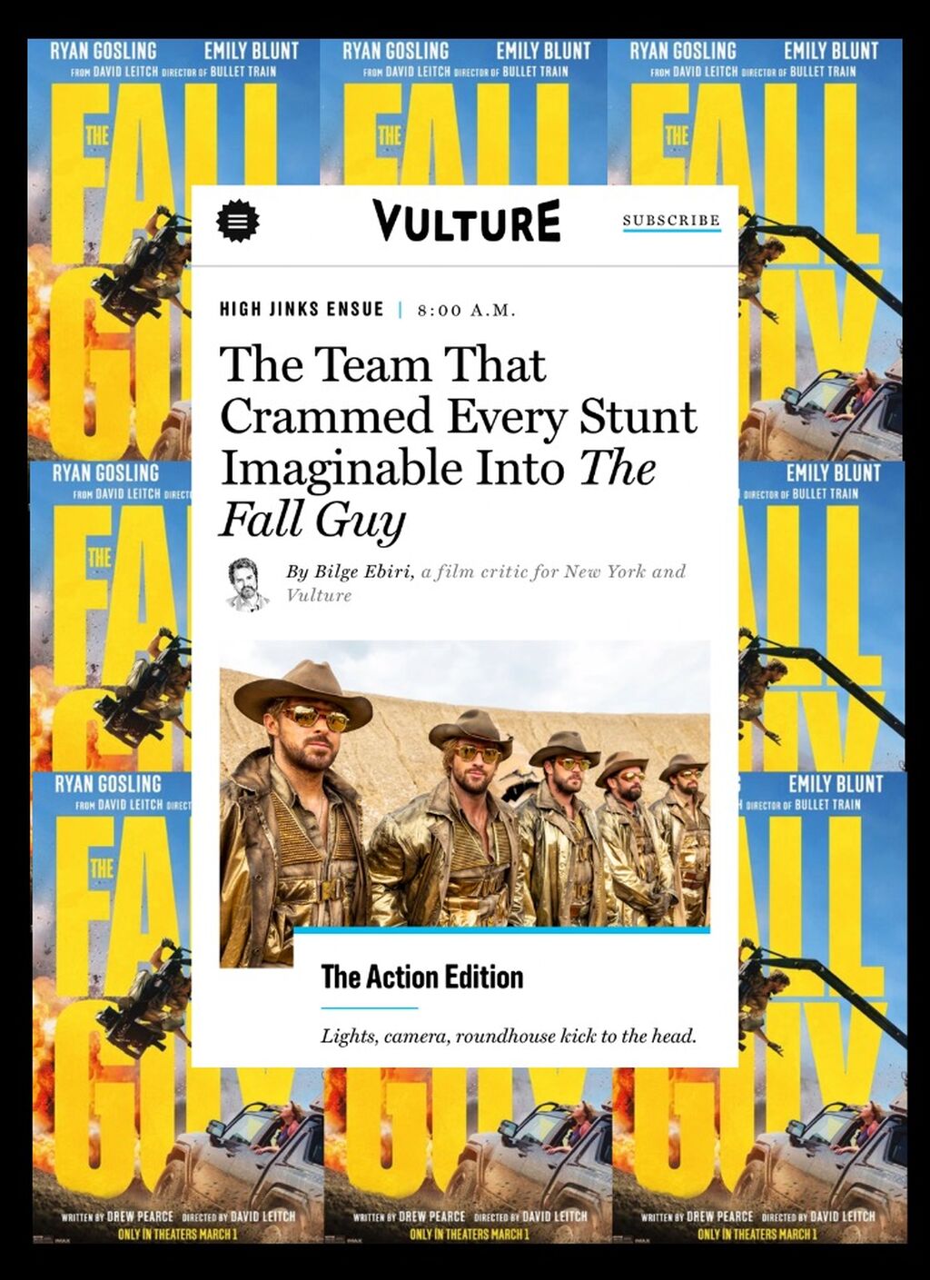 The Team That Crammed Every Stunt Imaginable Into The Fall Guy