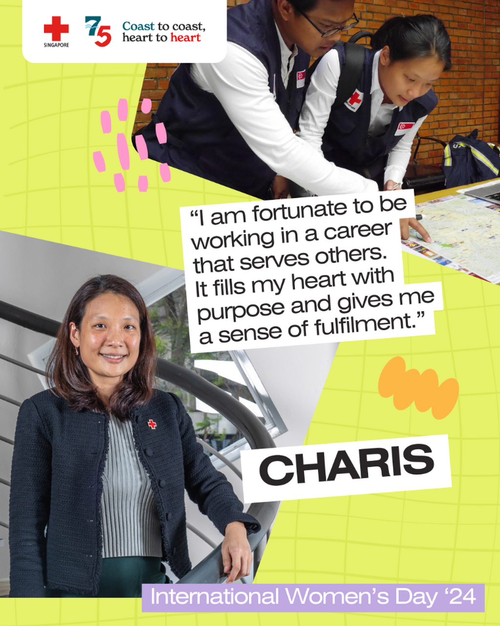 📖 Serving others gives her purpose