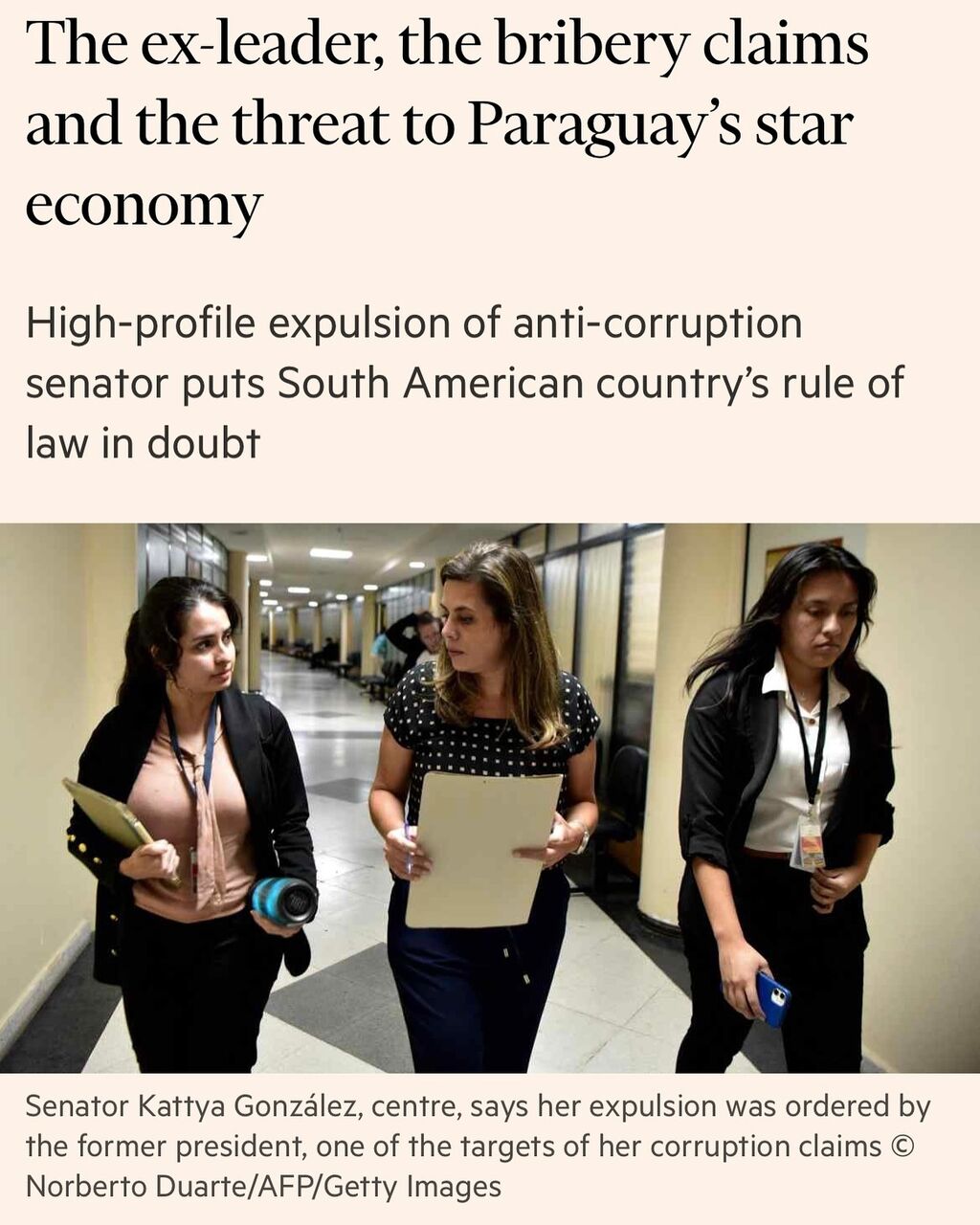 Authoritarianism on the rise in Paraguay