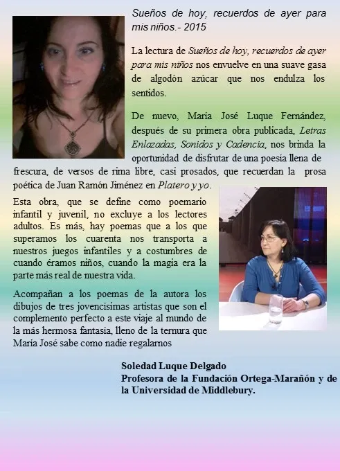 Rese&ntilde;a sobre autora y libros