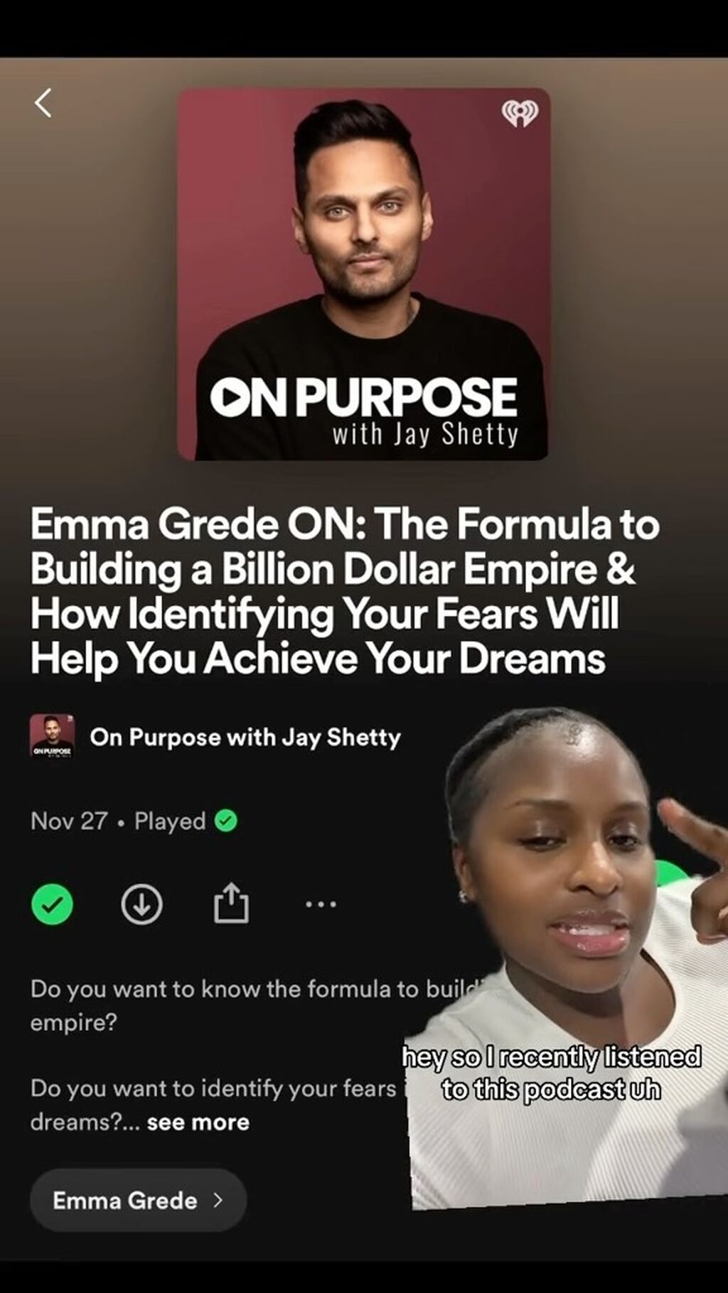Redefining Success: Embrace Your Unique Journey - Podcast Episode Recommendation