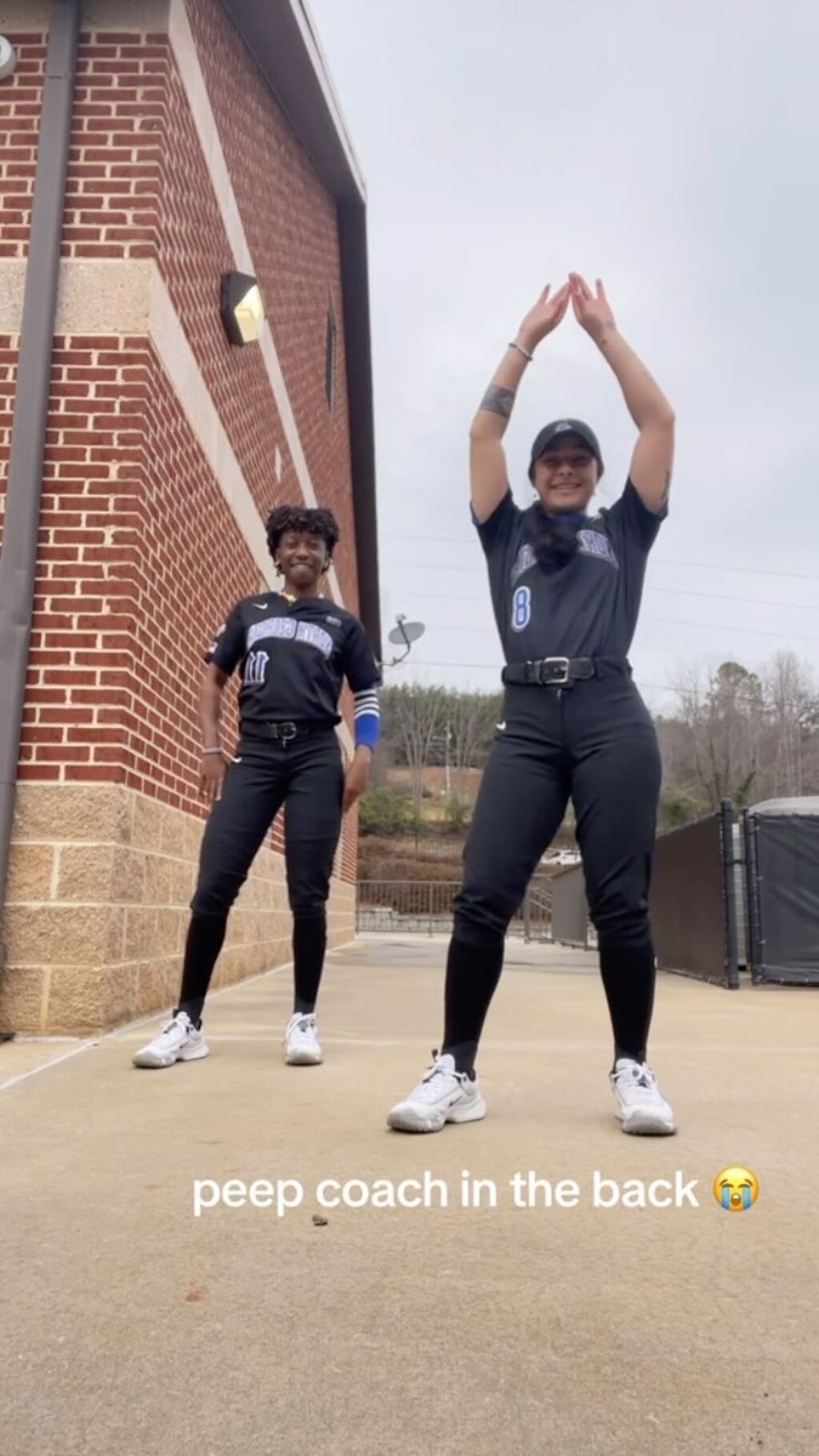 UNG Softball dance moves - behind the scenes