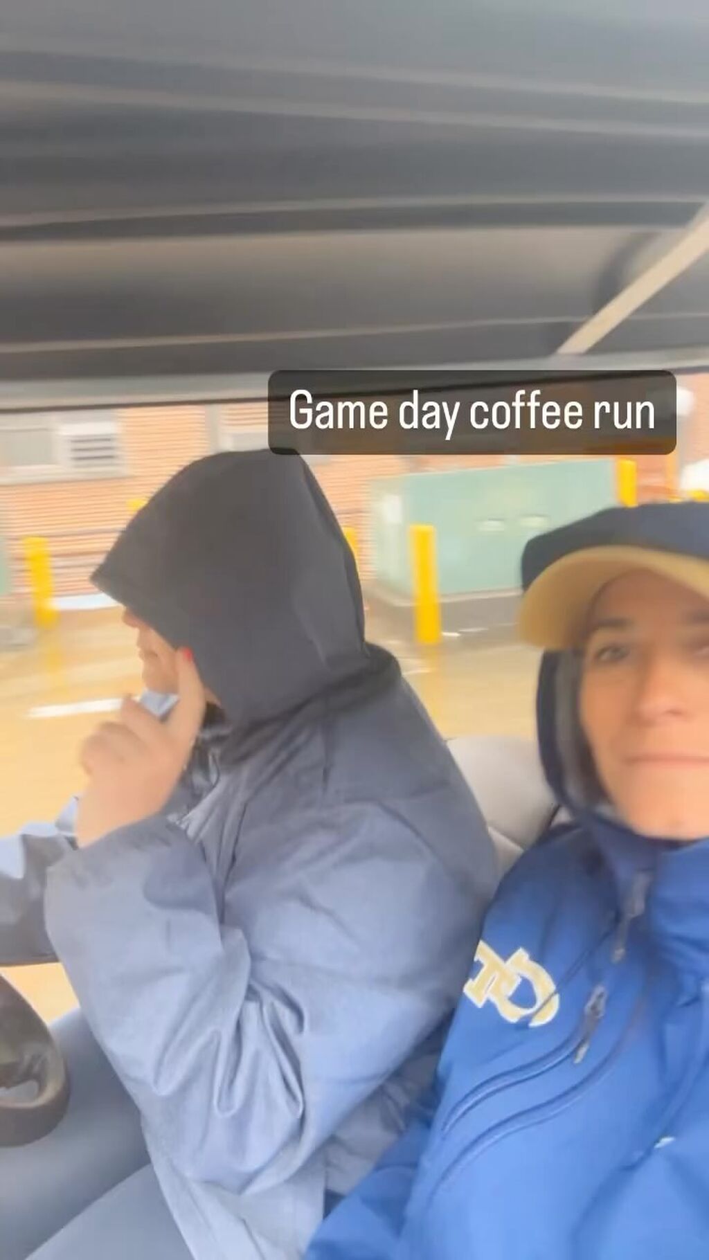 Game day coffee run - coach life