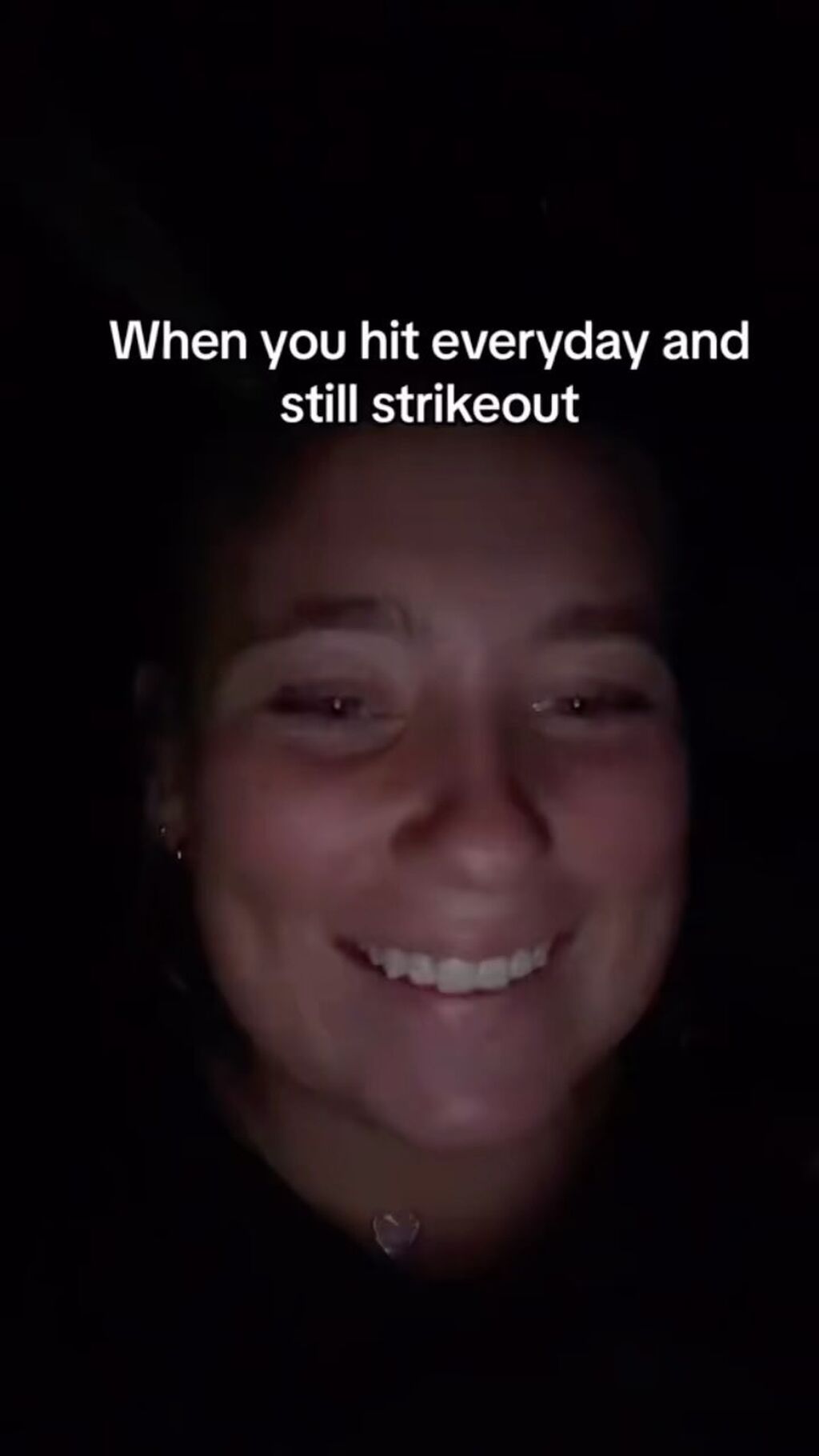 When you hit everyday and still strikeout