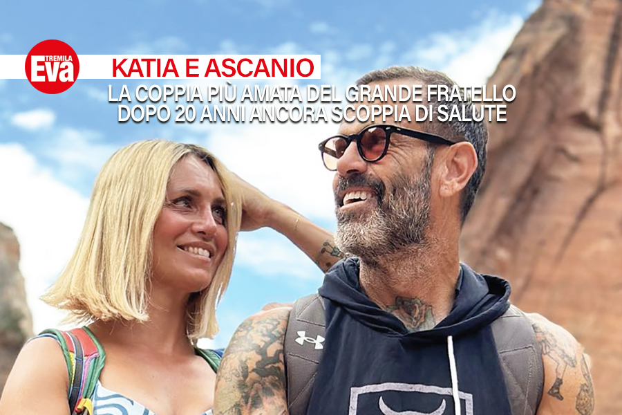 A vent'anni dal loro primo bacio nella casa del Grande Fratello Ascanio Pacelli e Katia Pedrotti stanno ancora insieme all'insegna della famiglia e della passione - EvaTremila