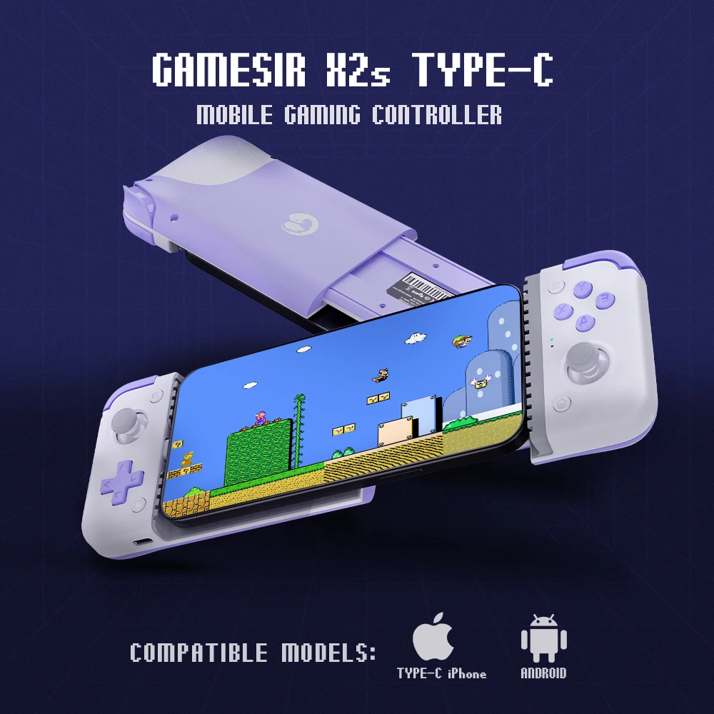 GAMESIR X2S - Controle para Android e iPhone (Cupom: X2STYPEC)